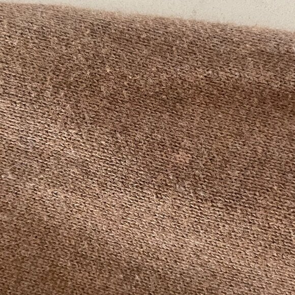 Tom Tailor Crew Neck Cotton Pullover Sweater in Camel Brown, Medium, ‎ 012819 - Picture 7 of 8